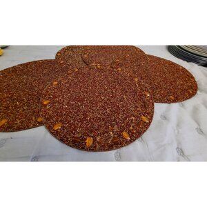 Set of 5 Kim Seybert Beaded Placemats Retired $99 MSRP each New?